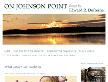 Tablet Screenshot of edwarddufresne.com